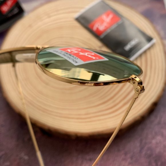 RayBan Aviator Polarized RB3025 Flash Lenses main image 6